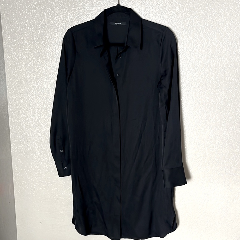 Silk dress (missing waist tie)